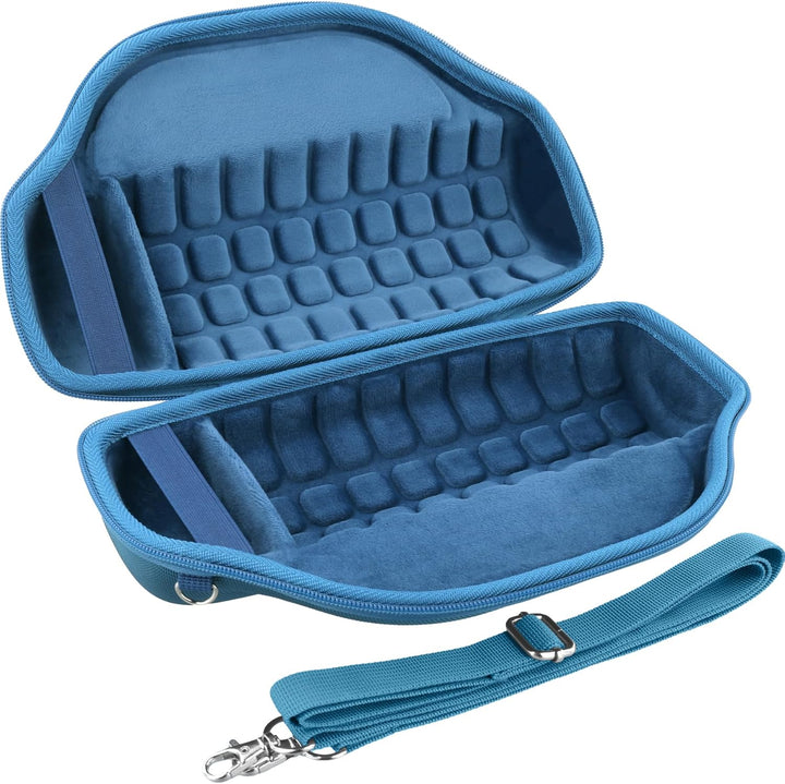 co2CREA Hart Reise Schutz Hülle Etui Tasche für JBL Charge 6 Bluetooth Lautsprecher mit abnehmbarem