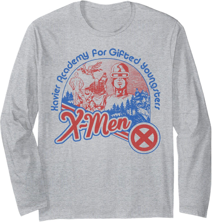 Marvel X-Men Xavier Academy For Gifted Youngsters Langarmshirt