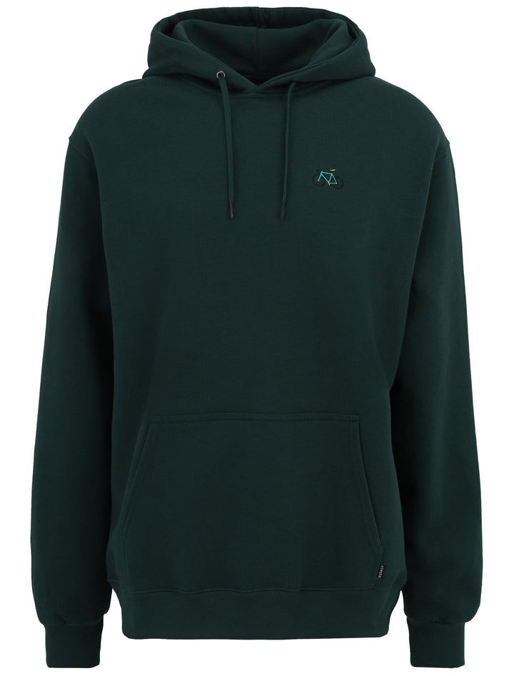 IRIEDAILY Herren Hoodie PEACERIDE Bio-Baumwolle Regular Fit M Nightforest, M Nightforest