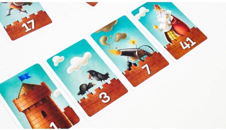 Atomo Games FORTISIMO Familienspiel zum Bauen Ihres Schlosses
