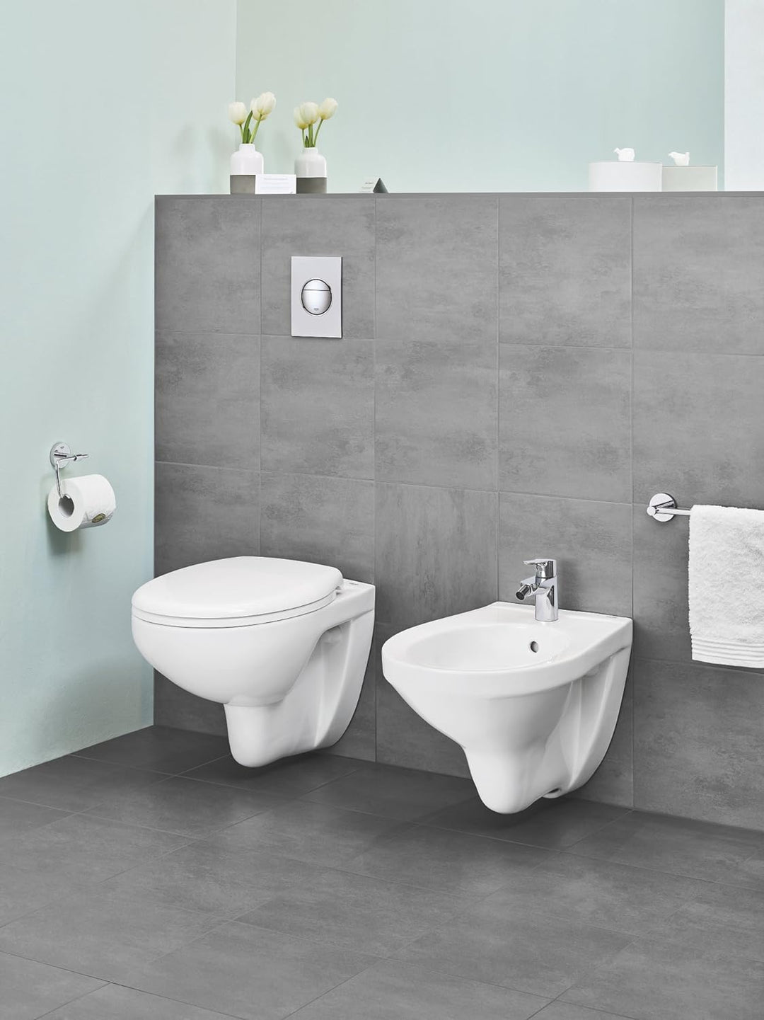 Grohe BauEdge EHM Bidet, Chrome