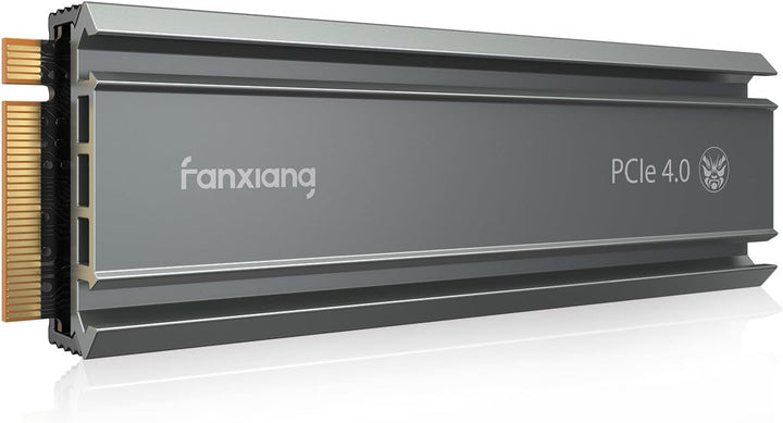 fanxiang S660 2TB PCIe 4.0 NVMe SSD M.2 2280 interne Solid State Drive - mit Heatsink, bis zu 4800 M