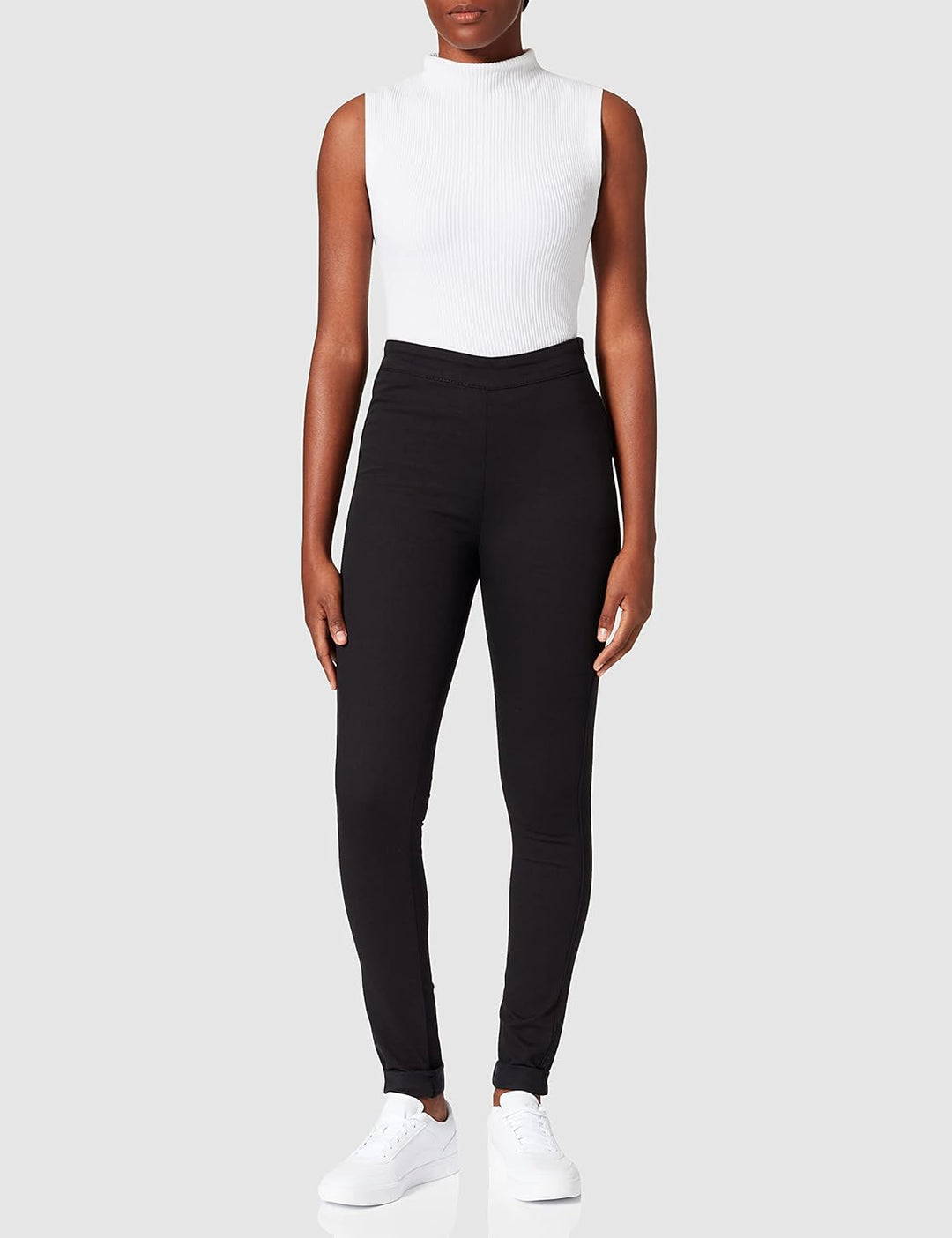 Noa Noa Damen Noa Noos Long Leggings with Zipper Leggins, 32