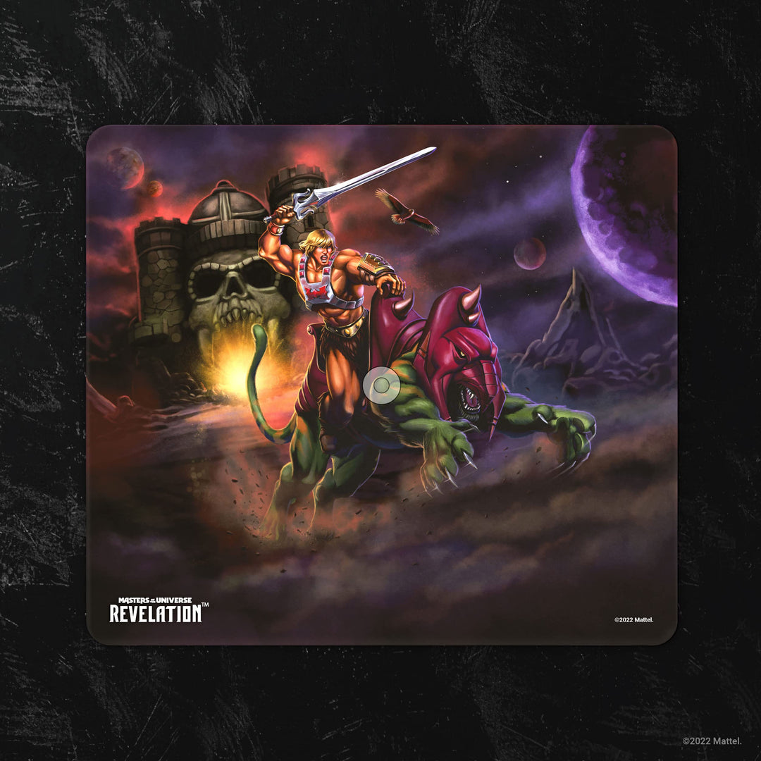 heo of The Universe: Revelation Mousepad He-Man and Battle Cat 25 x 22 cm
