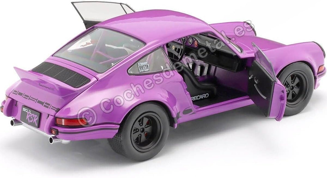 Solido Modellfahrzeug 1:18 Porsche 911 RSR Purple