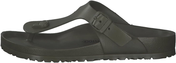 BIRKENSTOCK Unisex-Erwachsene Gizeh FL Zehentrenner 36 EU Khaki, 36 EU Khaki