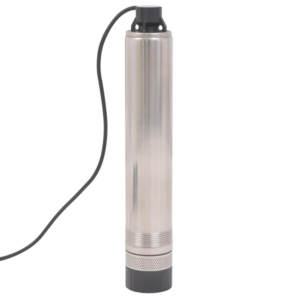 vidaXL Tiefbrunnenpumpe 40m 750W Tauchpumpe Brunnenpumpe Rohrpumpe Wasserpumpe 40 m 750 W, 40 m 750