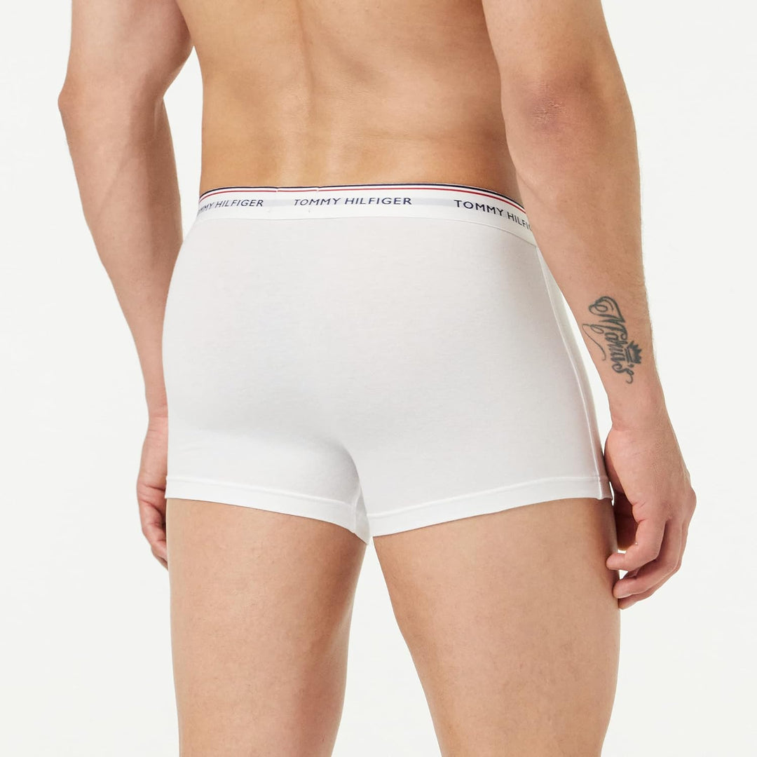 Tommy Hilfiger Herren Boxershorts (3er Pack) S Mehrfarbig (Black/Grey Heather/White), S Mehrfarbig (