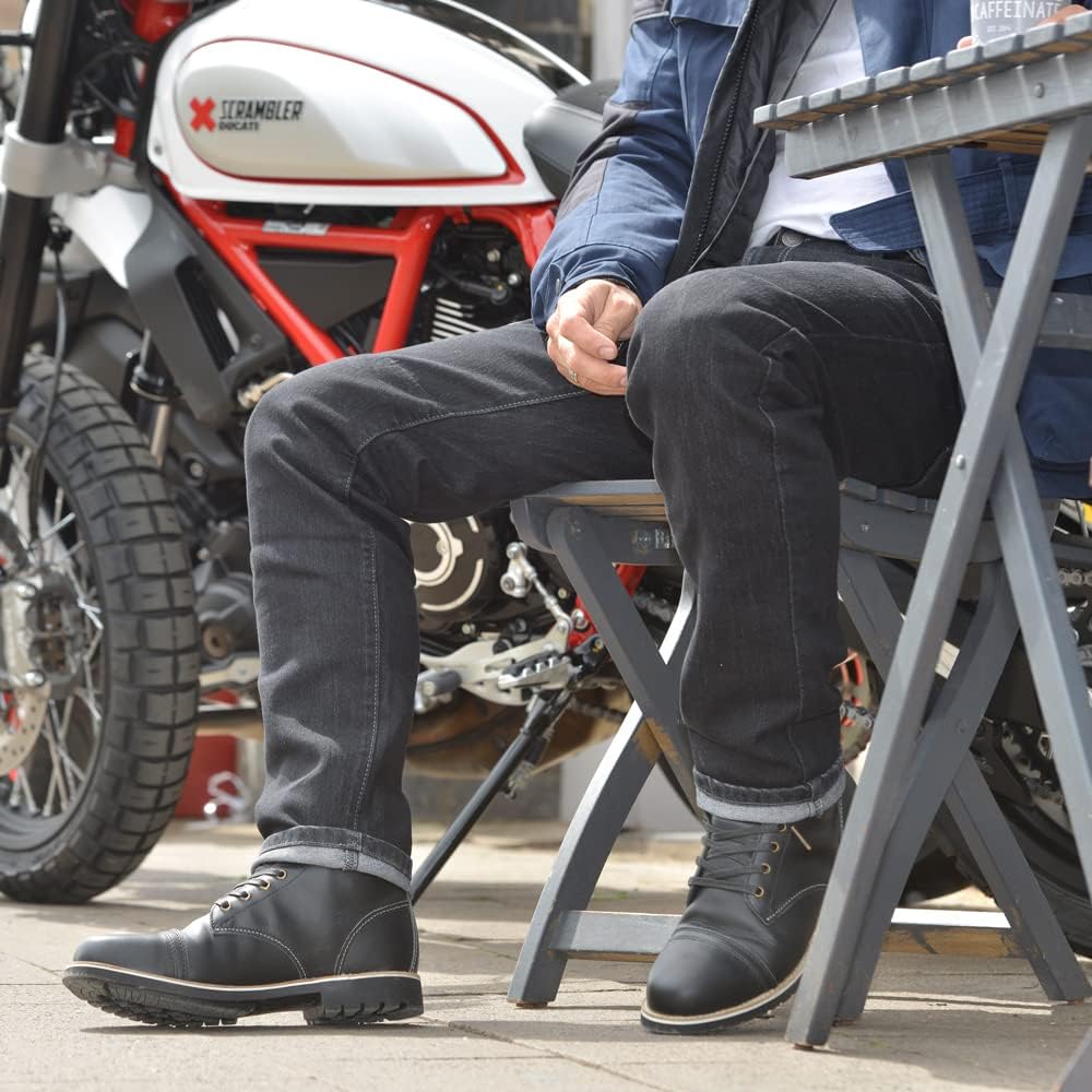 Oxford Herren Original genehmigte AA Motorrad Reithose Gerader Schnitt 40W / 32L Alt, Gerader Schnit