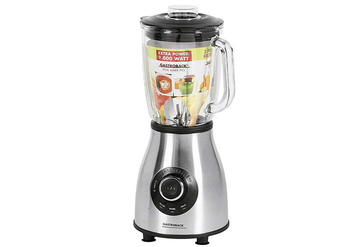GASTROBACK Vital Mixer Pro, Standmixer, Smoothie Maker - 1,75 L Fassungsvermögen - 1000 Watt Smoothi