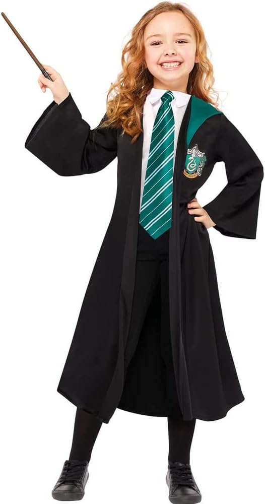 (PKT) (9912515) Child Slytherin School Robes (8-10yr) 134, 134