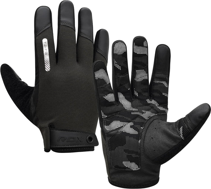 RDX T2 Gym Handschuhe Vollfinger, Fitness Handschuhe Herren &amp; Damen | Mit Touchscreen-Funktion, Trai