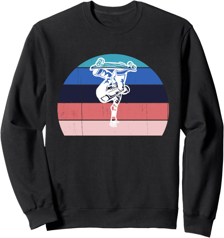 Cool Retro Skateboarder - Vintage Skate Stakeboard / Skater Sweatshirt