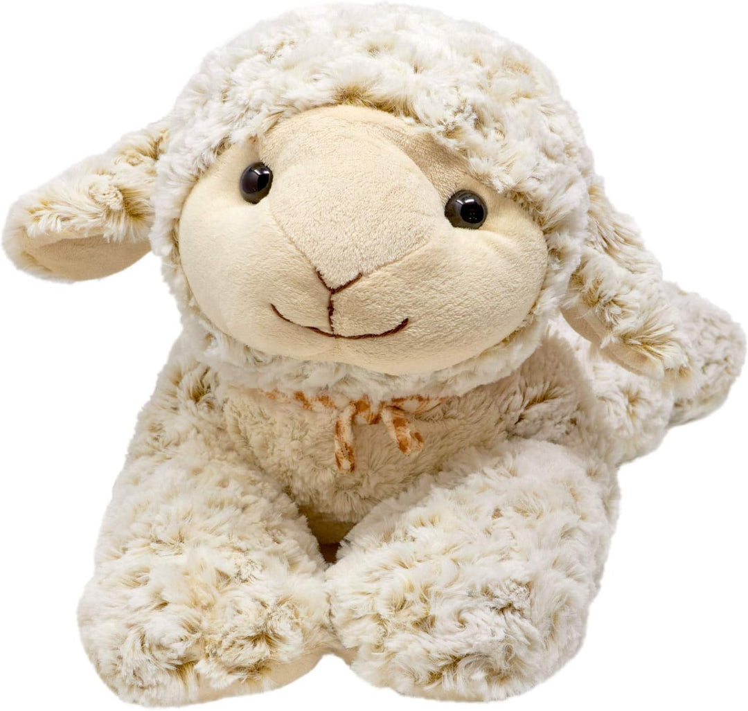 Mollis Molli Toys Lamm Shaun Kuscheltier - Plüschtiere entwickelt in Schweden (50 cm), 50 cm