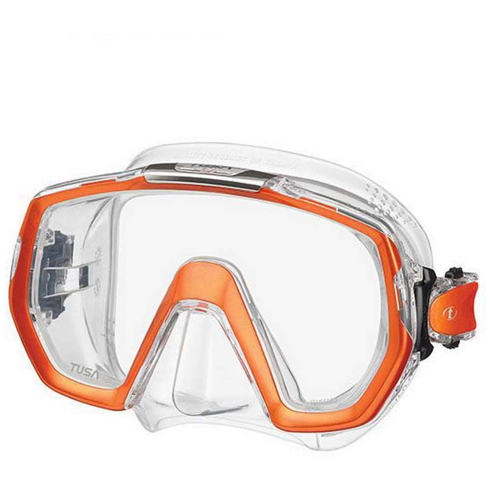 TUSA Freedom Elite - Einglasmaske mit grossem Sichtfeld, Farbe:orange