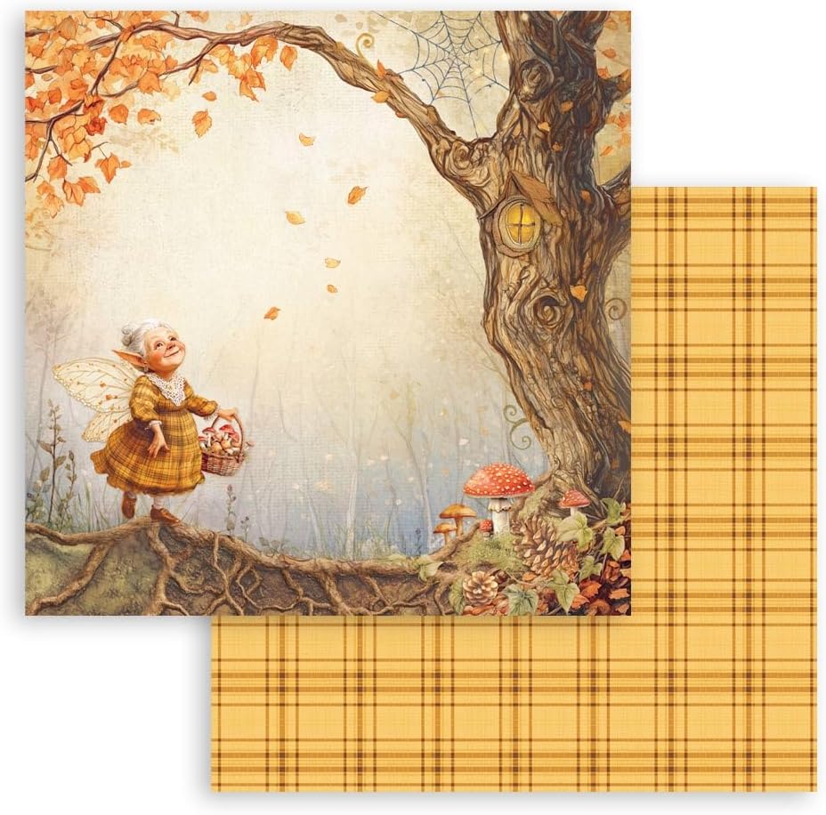 Stamperia - Scrapbook Paper Pad for Scrapbooking, Albums, Card Making, Bullet Journalling and More,