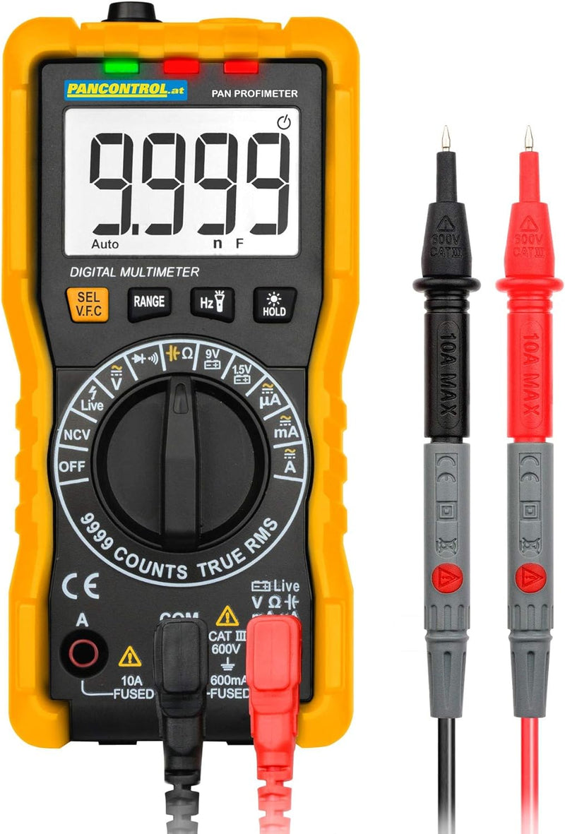 Kopp PAN Profimeter, digitaler Multimeter, akustischer Durchgangsprüfer, 600 V, CAT III, 196402099