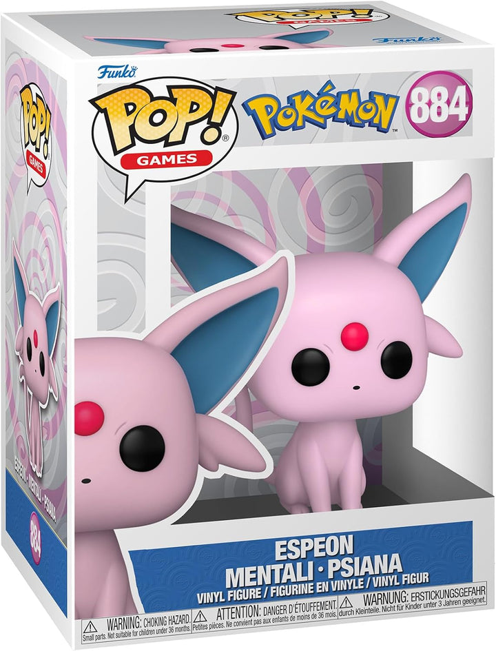 Funko POP! Games: Pokemon - Espeon - Psiana - Vinyl-Sammelfigur - Geschenkidee - Offizielle Handelsw