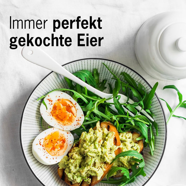 Space PiepEi - Singende Eieruhr zum Mitkochen - Eierkocher für 3 Härtegrade - Weltall Geschenk - Lus