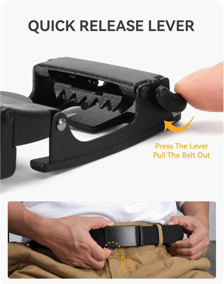 CHAOREN Gürtel Herren, Automatik Ledergürtel Herren Ratsche für Herren Business Anzug, 35mm Gürtel o