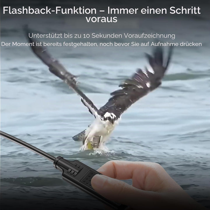RunCam ScopeCam 2S Airsoft Action-Kamera, 210 min Akkulaufzeit, Voraufnahme, WLAN-App-Steuerung, IP6