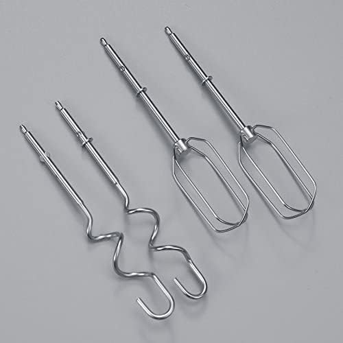 Severin S73822 Handmixer mit Stabmixer-Aufsatz, ca. 300 W, HM 3822, weiss/grau Handmixer mit Stabmix