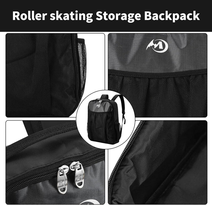 Fadcaer Atmungsaktive Transporttasche für Kinder, Rollschuhe, Rollschuh, Tasche für Inline-Skates, E