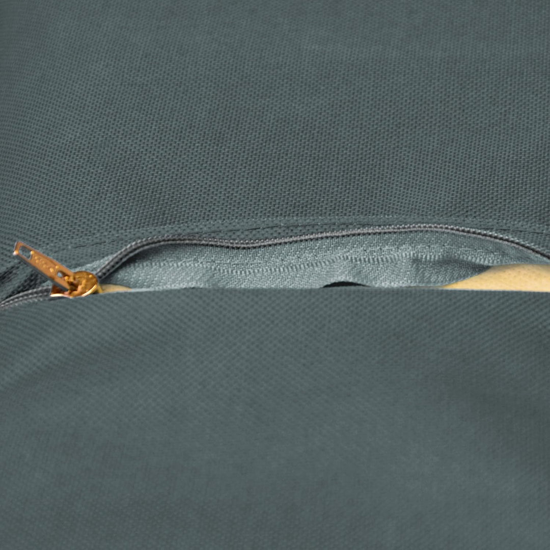 Divero Sonnenliege mit Auflage Set Teakholzliege Holzliege Gartenliege aus Teak Holz gummiummantelte