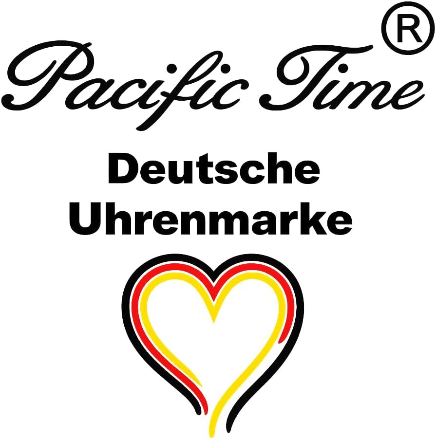 Pacific Time Kinder Uhr analog Quarz mit Textilarmband 10408