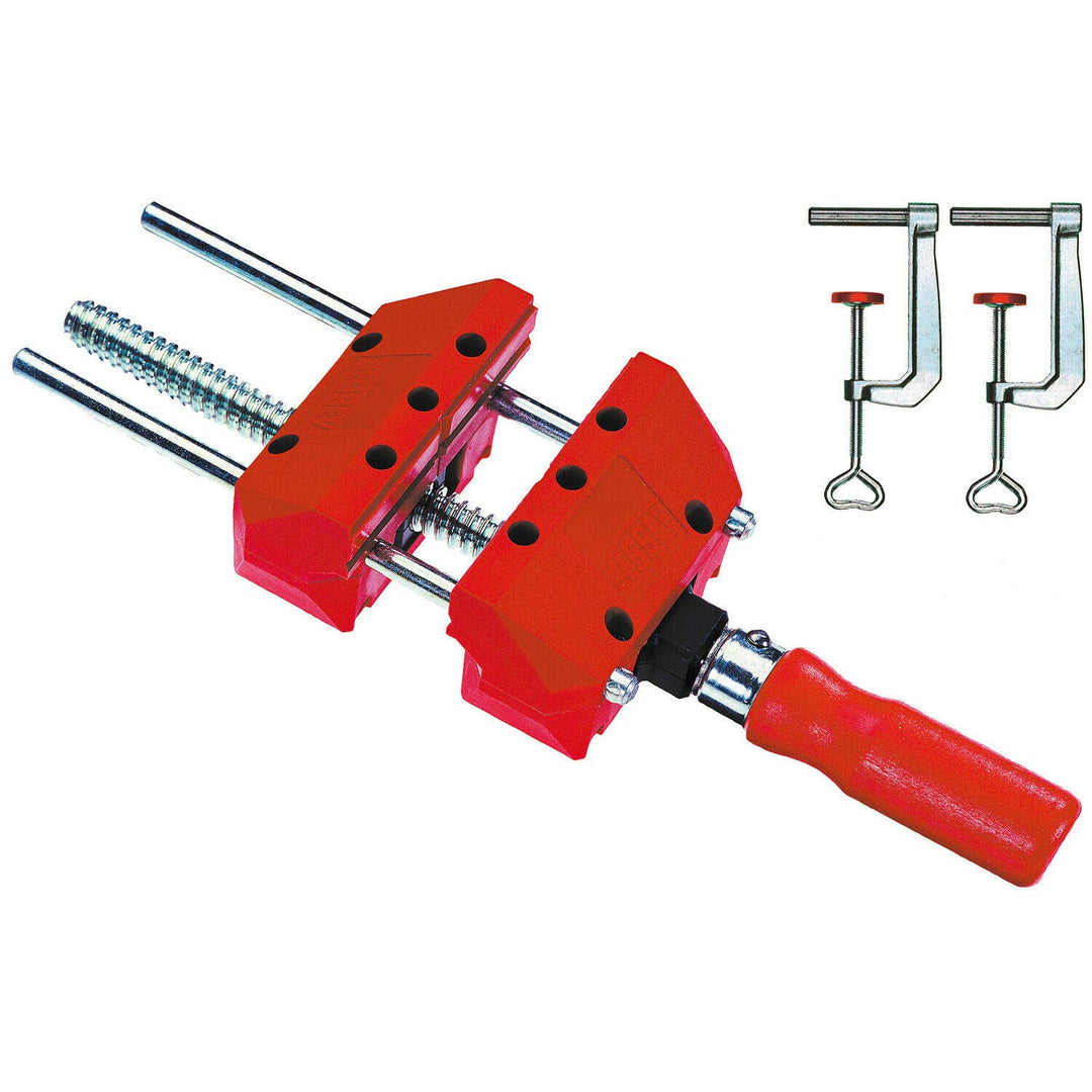 Schraubspanner – Sowohl stationär als auch mobil einsetzbar – Mit 2 Tischklemmen – Ausgezeichnete ST