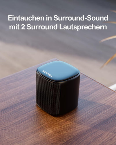 ULTIMEA 5.1 Surround Sound System, Soundbar für TV Geräte mit App Steuerung, Soundbar mit Subwoofer,