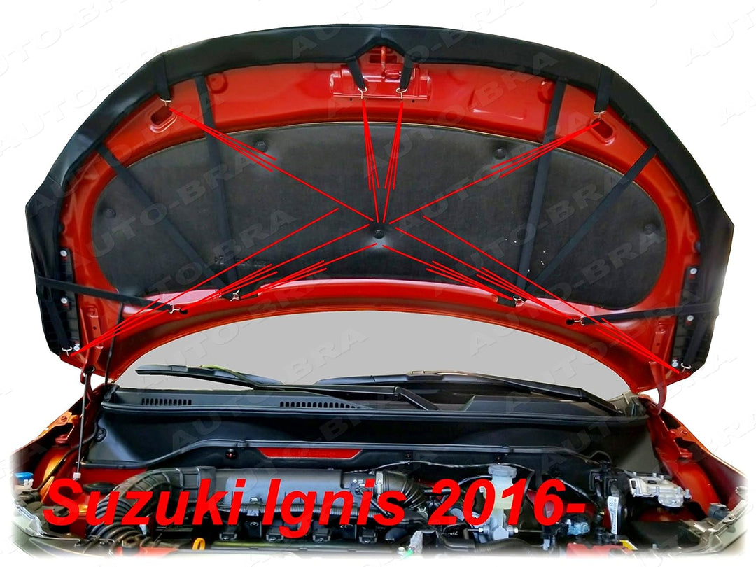 AB3-00034 Auto Bra kompatibel mit Suzuki Ignis Bj. seit 2016 Haubenbra Steinschlagschutz Tuning Bonn
