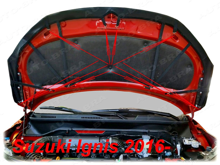 AB3-00034 Auto Bra kompatibel mit Suzuki Ignis Bj. seit 2016 Haubenbra Steinschlagschutz Tuning Bonn