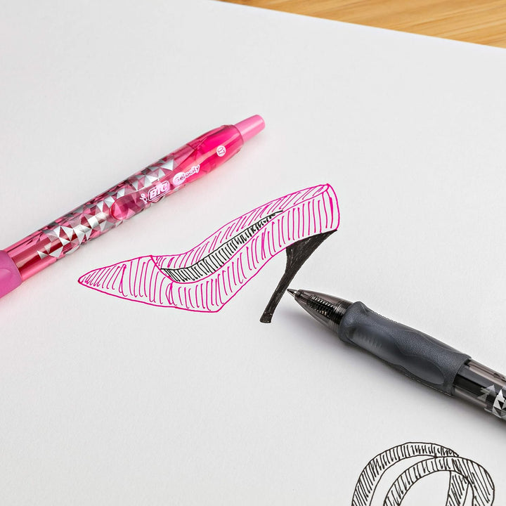 BIC Gel-ocity Gelschreiber, schnelltrocknend, Special Edition, mittlere Spitze (0,7 mm), verschieden