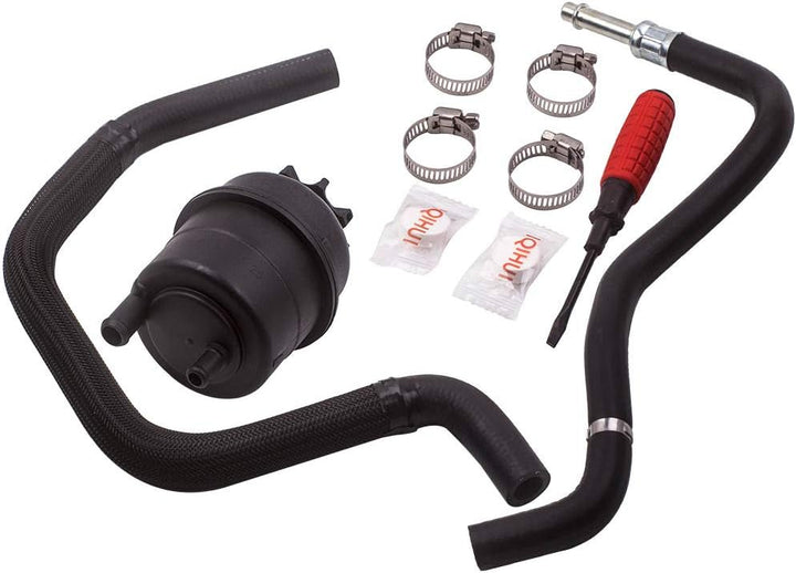 maXpeedingrods Power Steering Bottle Reservoir para E46/E60/E87/E90/E92 M10 M20