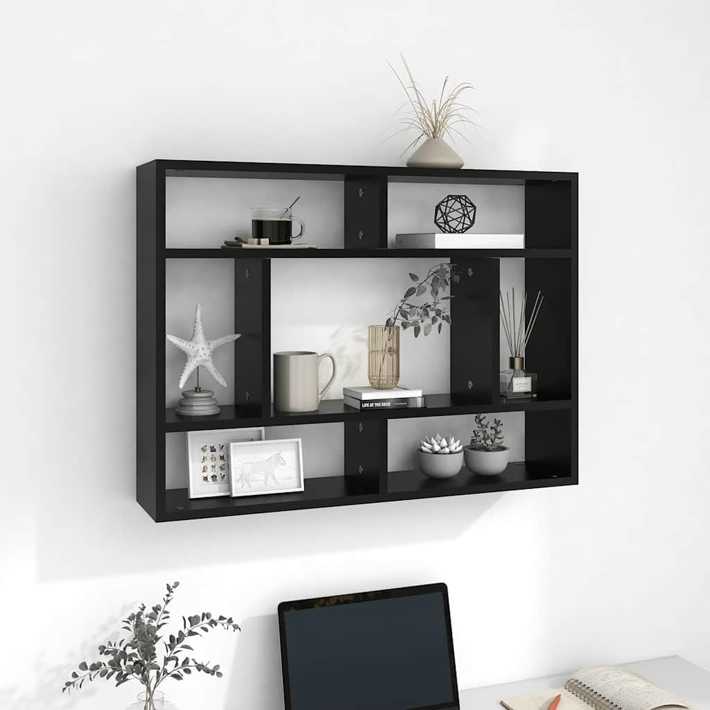 vidaXL Wandregal Bücherregal Hängeregal Schweberegal Regal Wandboard Dekoregal Wandablage Wandschran