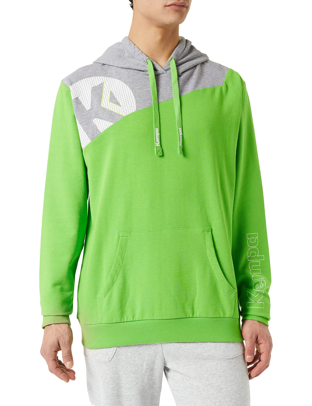 Kempa Herren Core 2.0 T-Shirt, Hope Grün/Dark Grau Melan