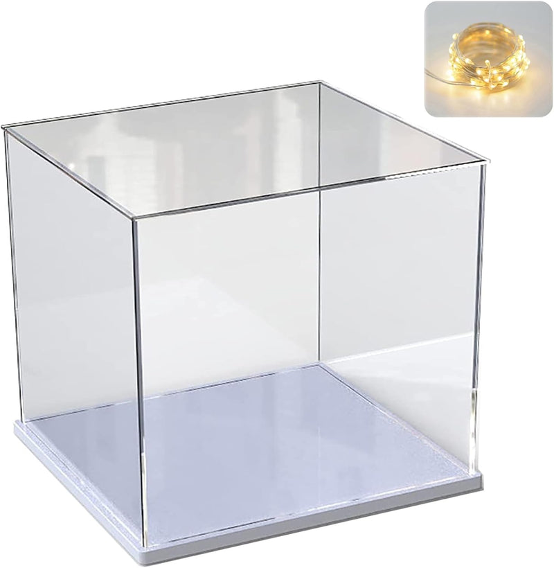 Vitrine aus Acryl für Lego Action-Figur Funko Pop Modellbau Skulptur Display Display Transparent für