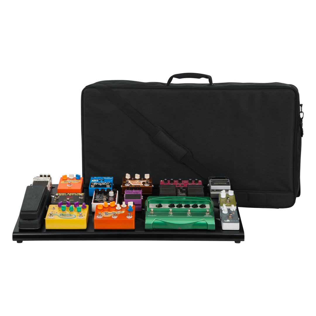 Gator Extra grosses Pedalboard mit Tasche, 81,3 x 43,2 cm, Schwarz Schwarz Extra Large, Schwarz Extr