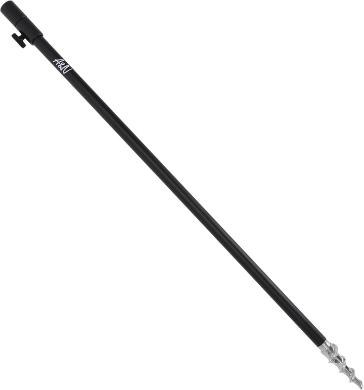 A&amp;N 4 Stück Rutenhalter Bankstick Erdsperr Rutenauflage Aluminium Drill 30-120cm 50-90 cm, 50-90 cm