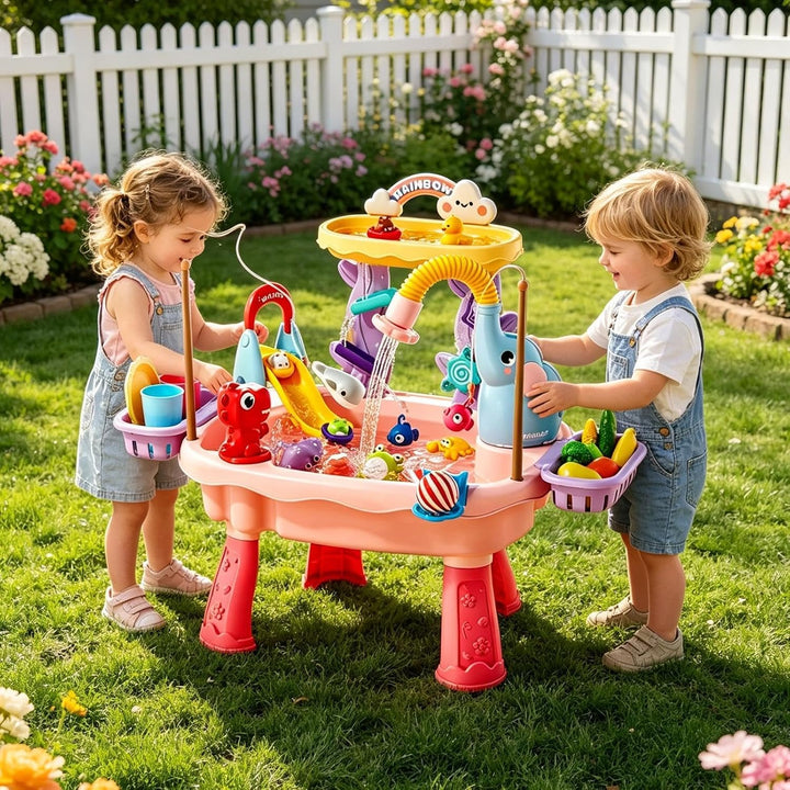 Wasserspieltisch Für Kinder | 60x43x48cm | PP | Wassertisch | Neuartige Spieltisch Spieltisch Sand U