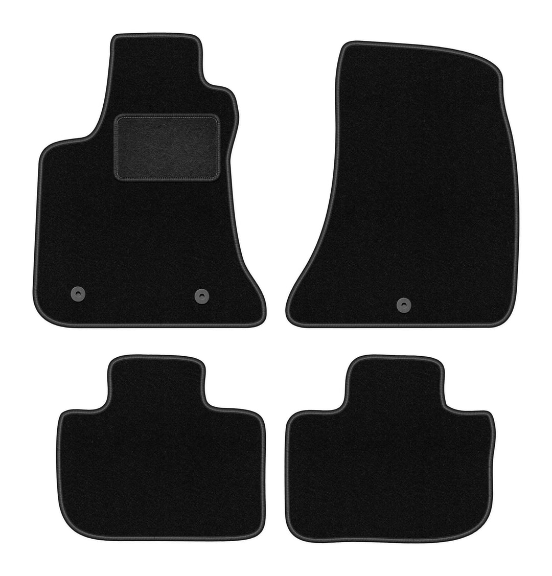 Automatte – Passend für Chrysler 300C Limousine, Kombi, Touring 2004-2010 – Velours – Autozubehör -