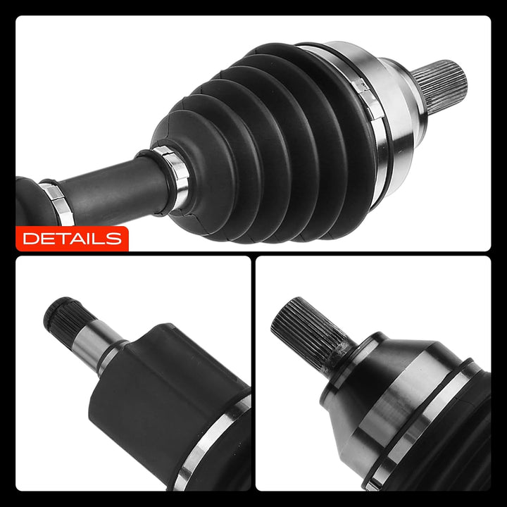 Frankberg 1x Antriebswelle Vorne Links Kompatibel mit C30 533 2.4L 2.5L 2006-2012 C70 II Cabriolet 2