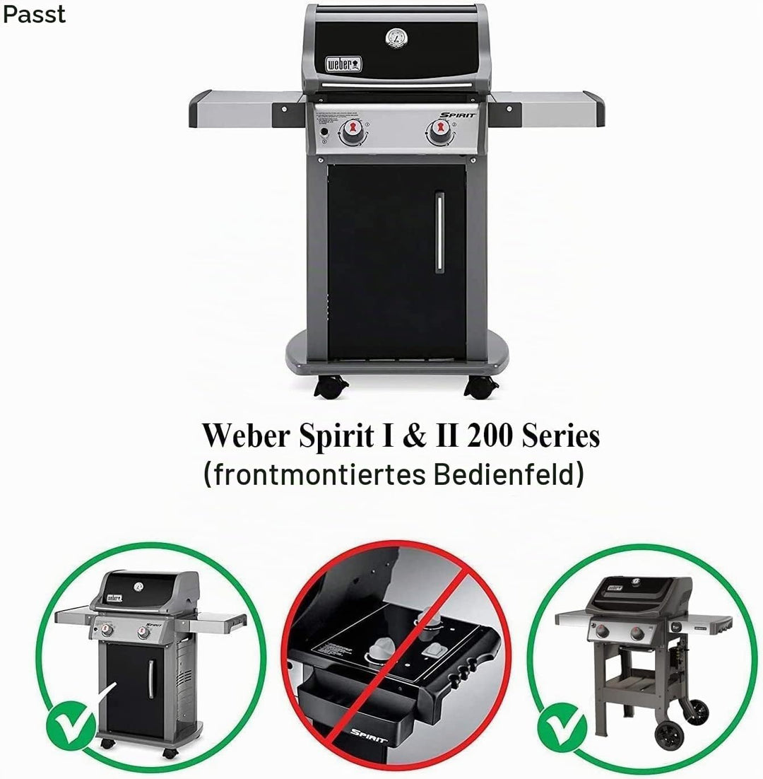 GFTIME 47CM 69866 Edelstahl Grill-Warmhalterost für Weber Spirit E210 E220 und Spirit S210 S220 (mit