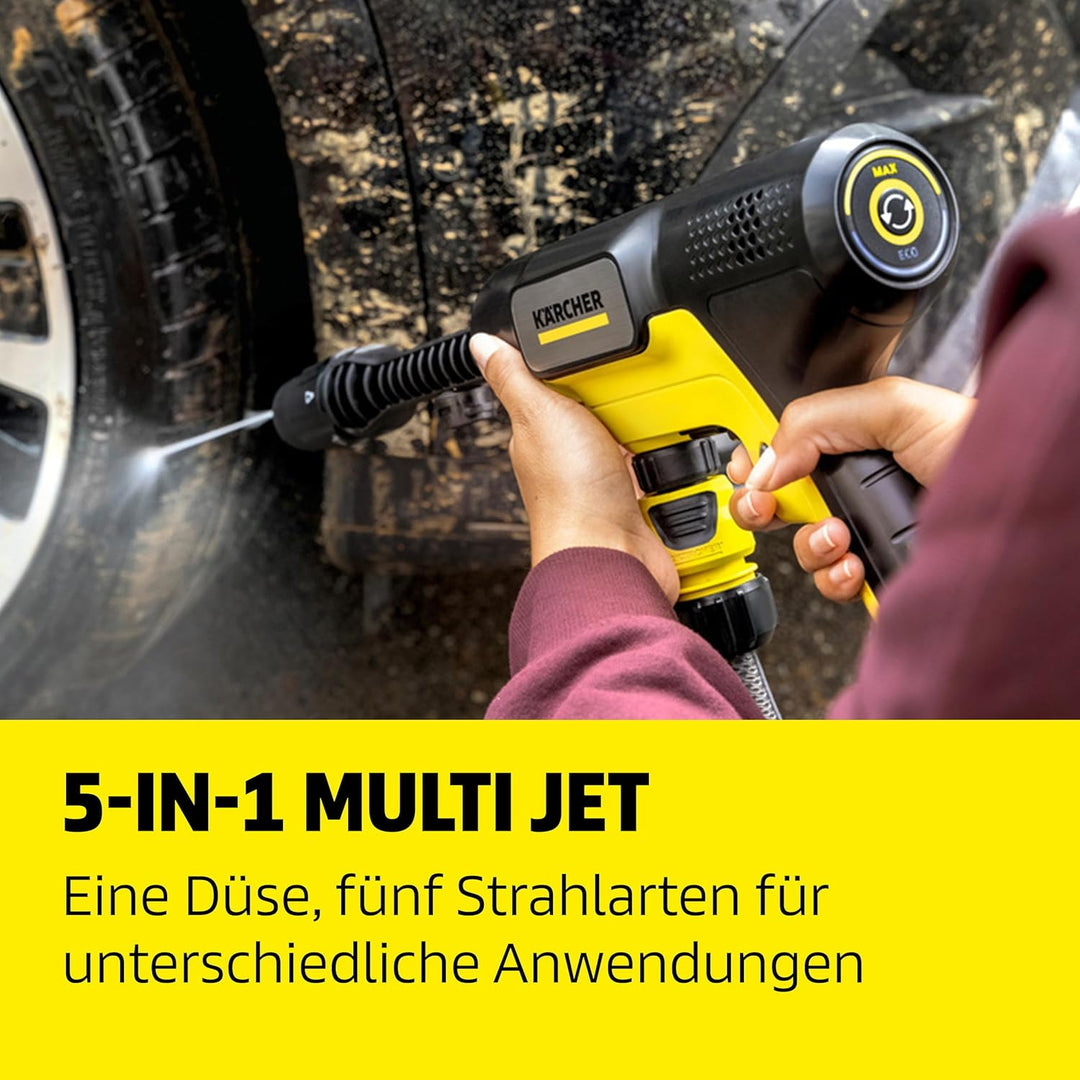 Kärcher Akku-Druckreiniger OC 7-18 Handheld, mobiler Outdoor-Reiniger, Druck: max. 24 bar, 250 l/h,