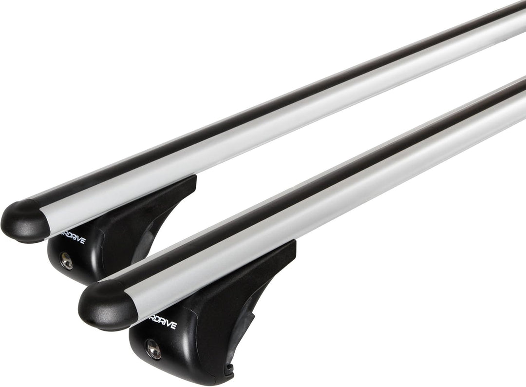 Lampa Barras portantes Nordrive Aluminio para coches Con Barras de origen : Barra portaequipajes Nor