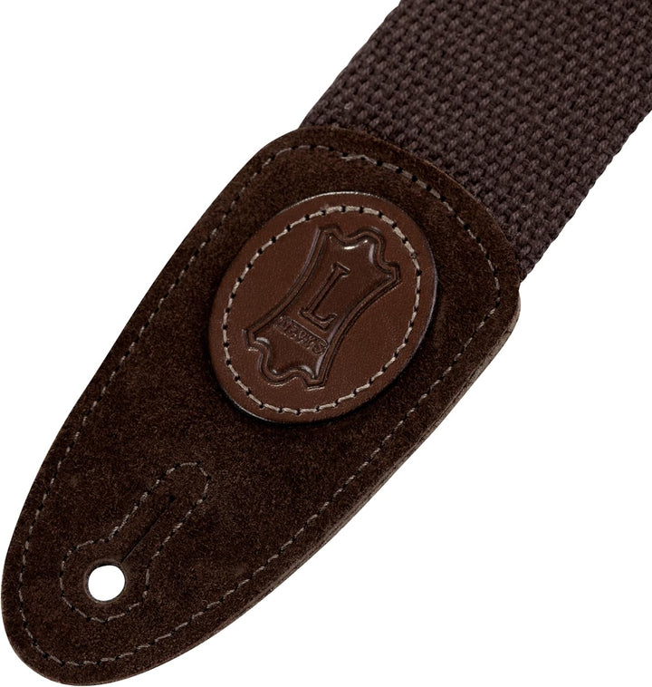 Levy's MSSC8-BRN Gitarrengurt aus Baumwolle, 5,1 cm breit, braun Einheitsgrösse Braun, Einheitsgröss