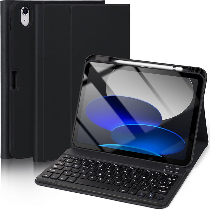 WALWALO Tastatur Hülle für iPad A16 11. Generation 2025 11 Zoll - Magnetische Abnehmbare Keyboard, S