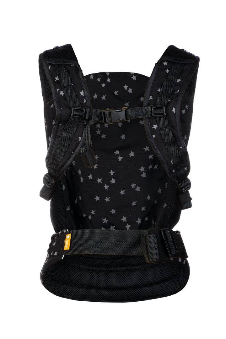 Tula Lite Babytrage und Babytrage-Tasche in Einem, Leicht Kompakt Ergonomisch, Bauchtrage Rückentrag