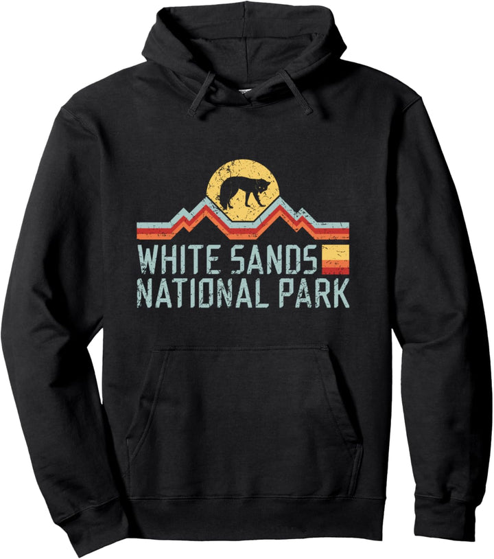 USA Amerika Nationalpark - White Sands National Park Pullover Hoodie